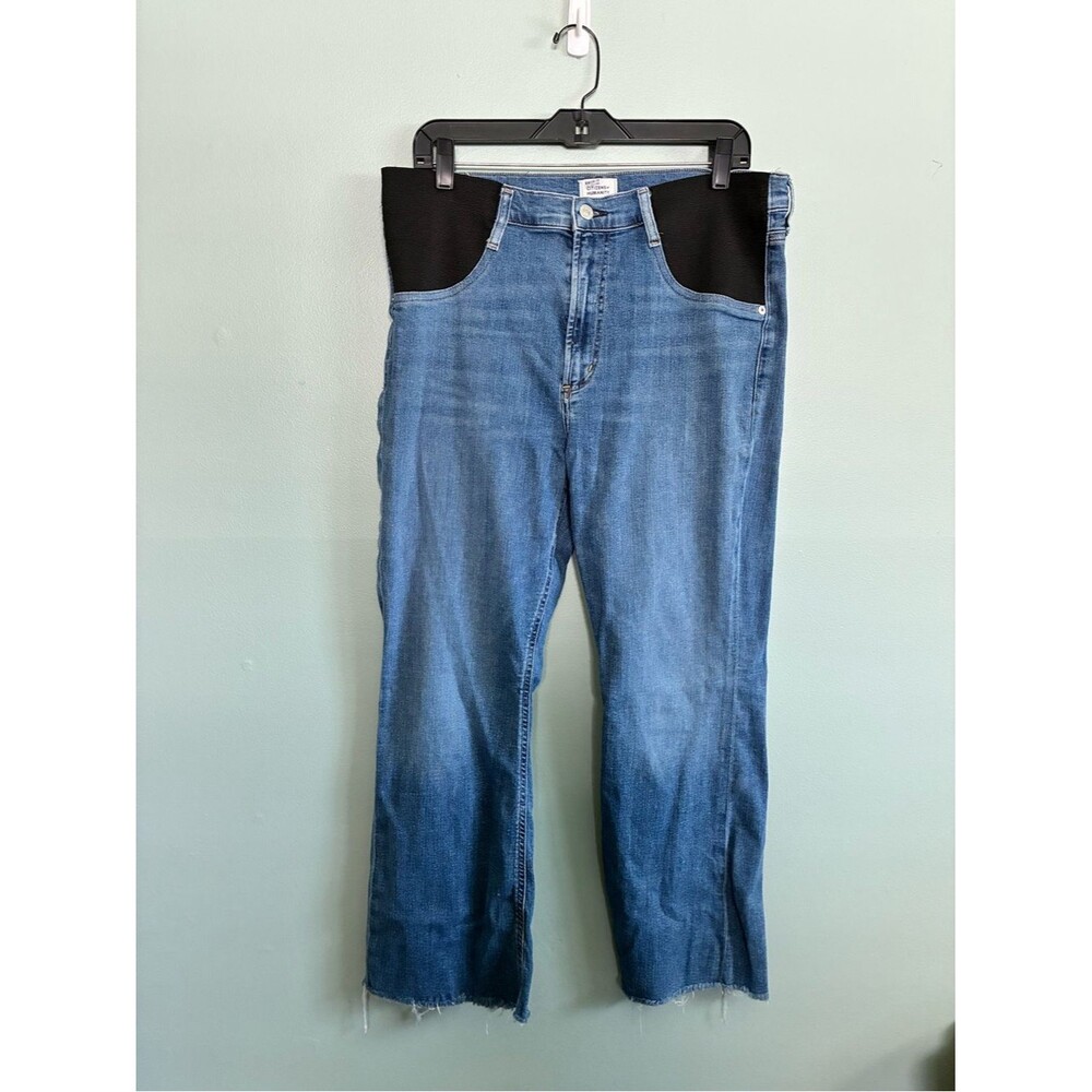 Citizens of Humanity Maternity Isola Mid Rise Cropped Boot Jeans Pants Sz 32